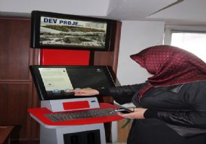 Bilgi terminalli tanıtım